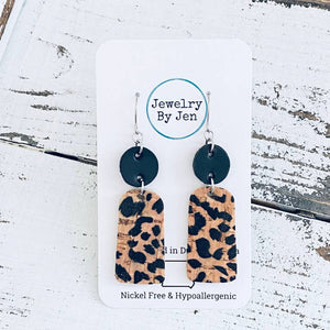 Spotted Cheetah Earring