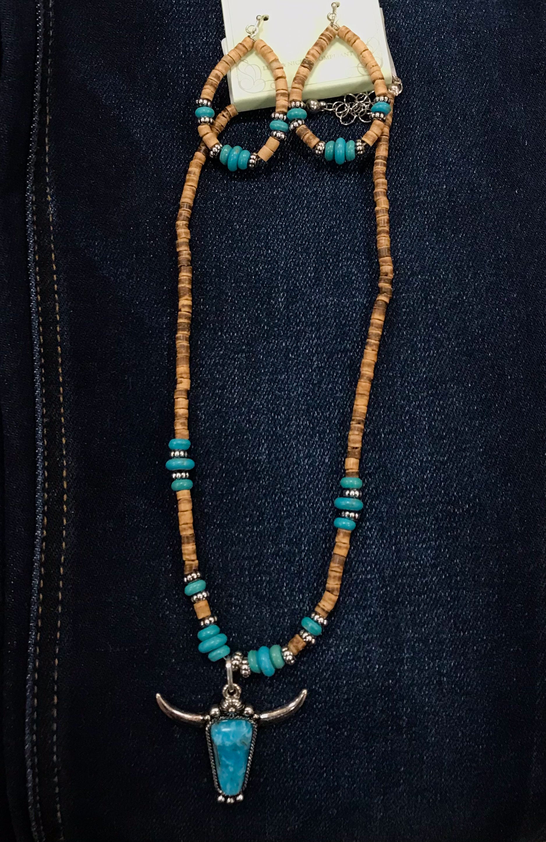 Tough & Turquoise Necklace Set