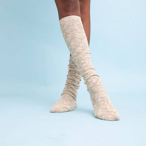 Speckle Knit Boot Socks