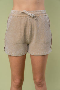 Wicked Washed Thermal Shorts