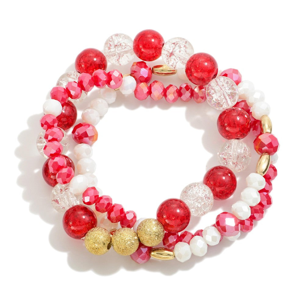 Holly Jolly Bracelet Stack