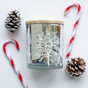 Winter Scene Glimmer Jar - 11oz