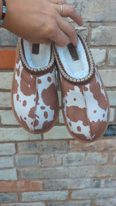 Toasty Tootsies Slipper - Cream & Tan