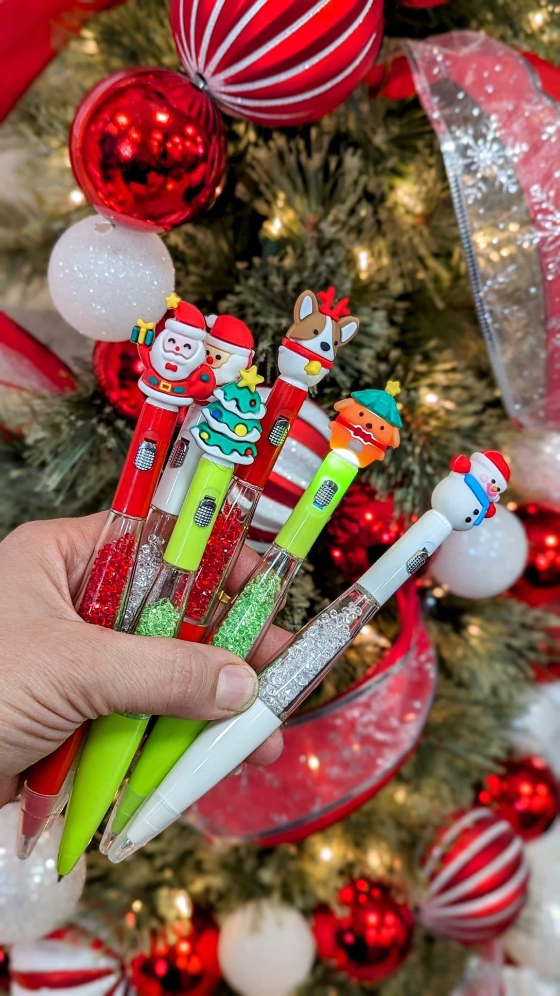 Light Up Holiday Pens