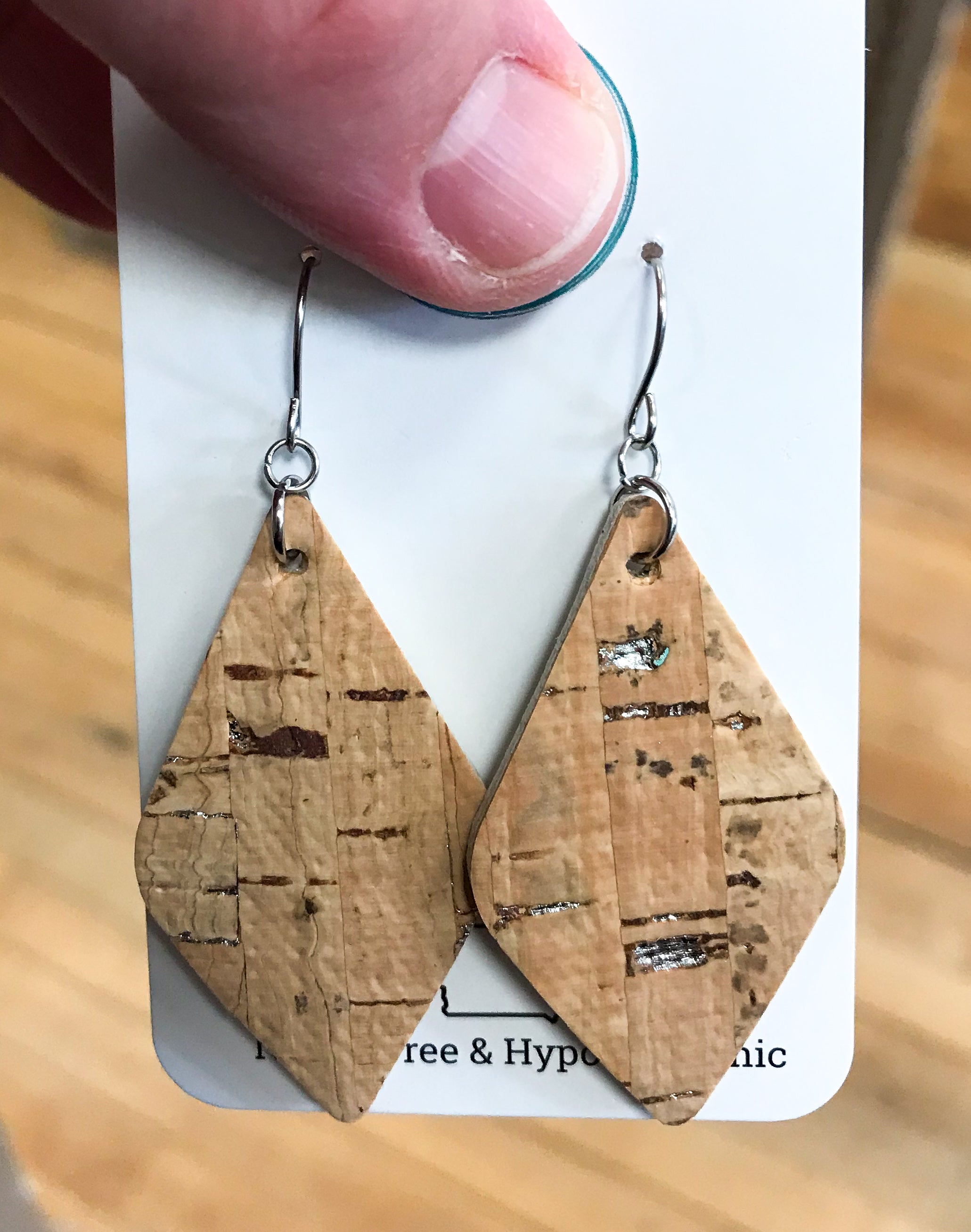 Feather Light Cork Dangles