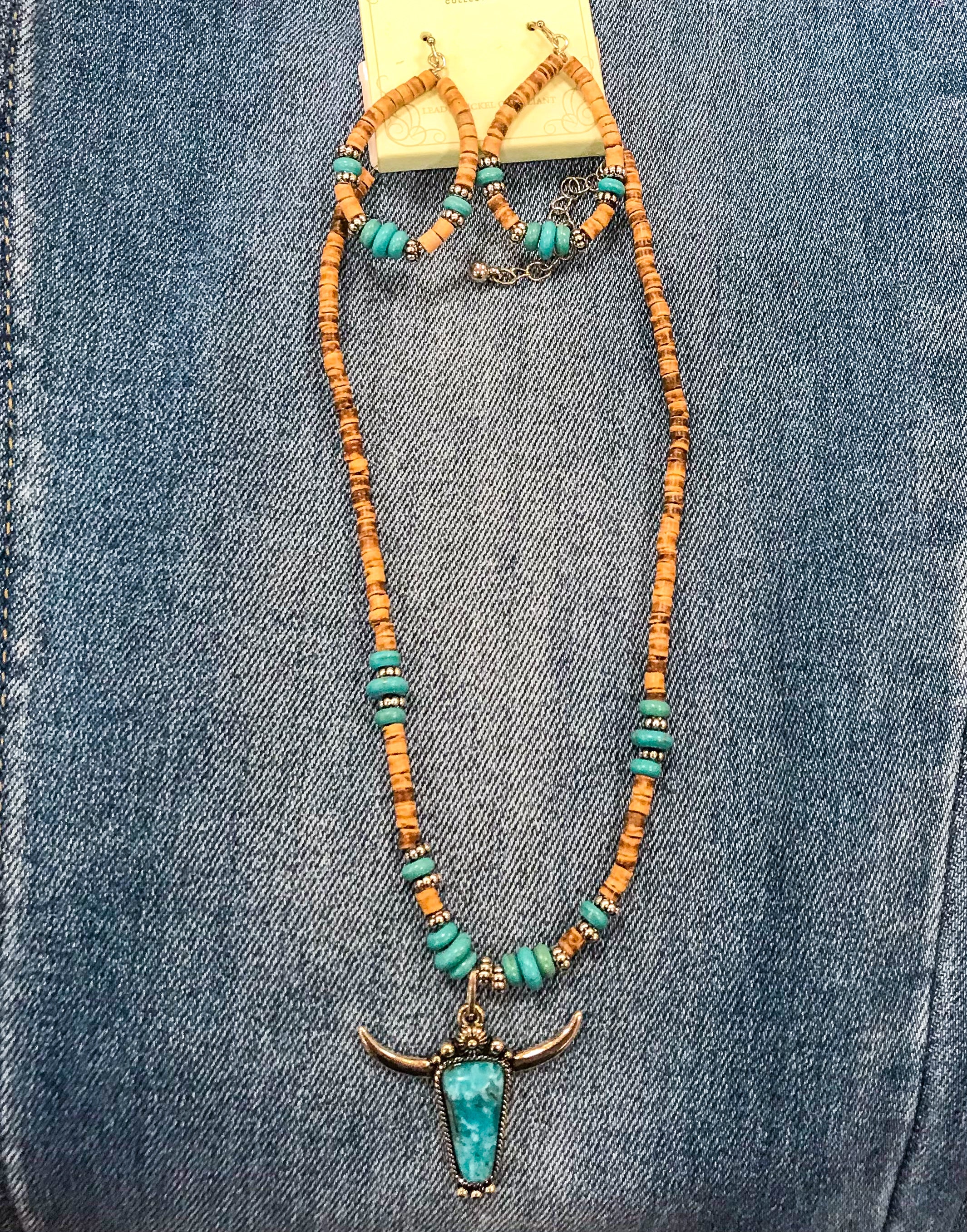 Tough & Turquoise Necklace Set