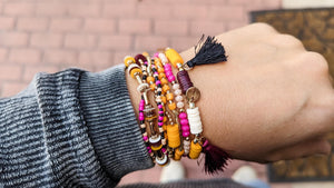 Passion Fruit Bracelet Stack