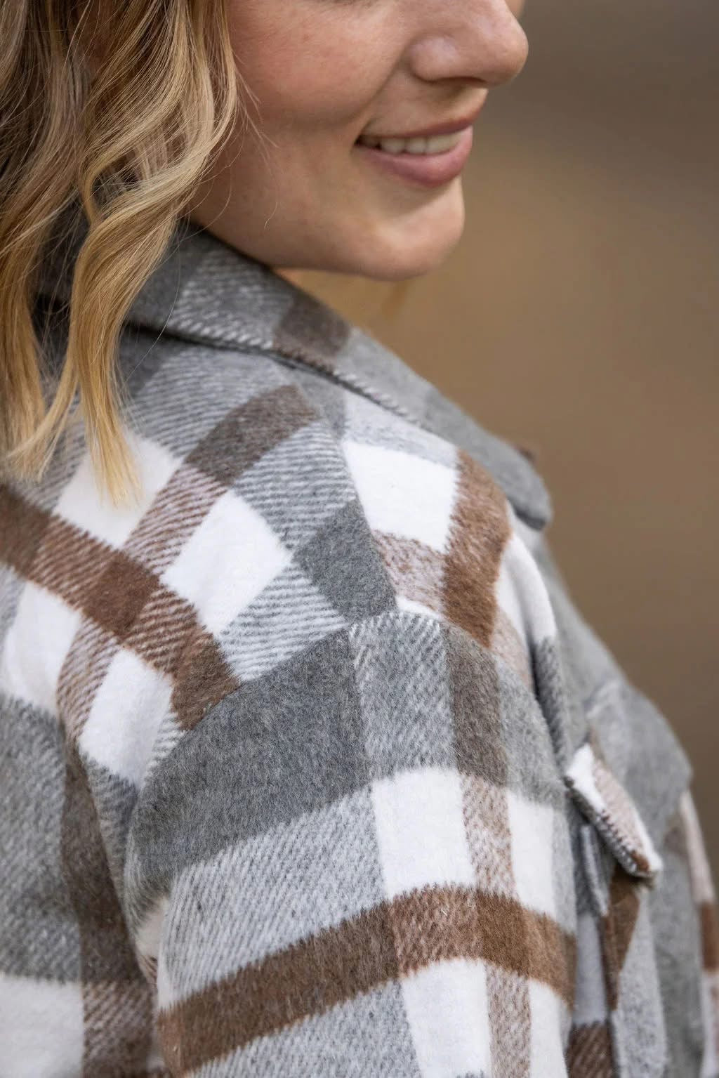 Sharp Plaid Shacket