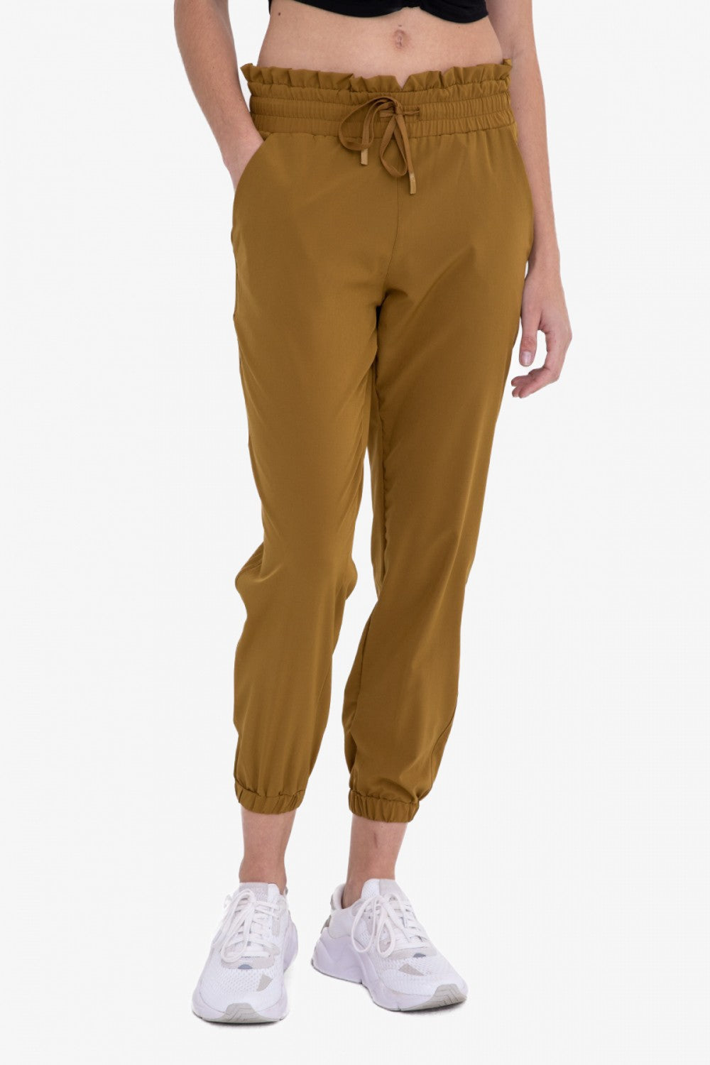 “Coolest" Joggers Around- Mustard Olive