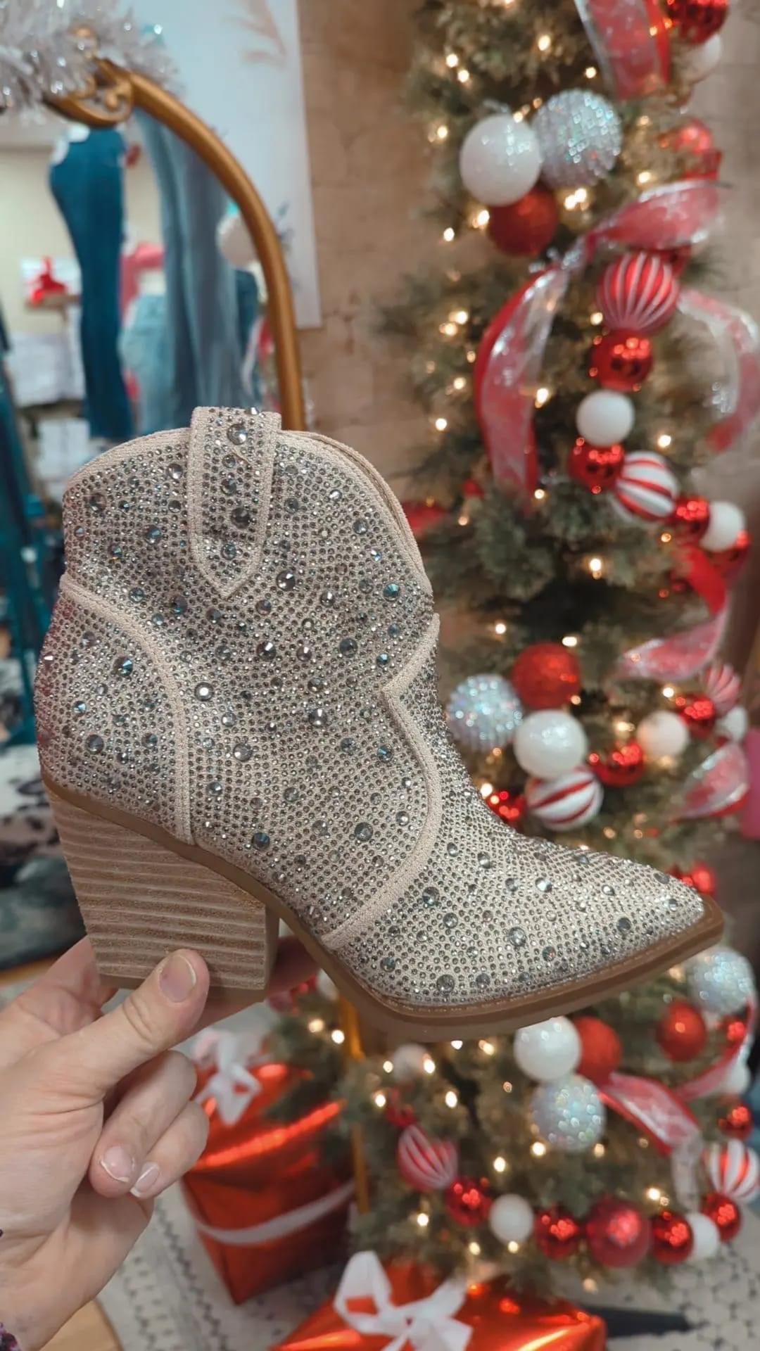 Rise & Shine Bling Bootie