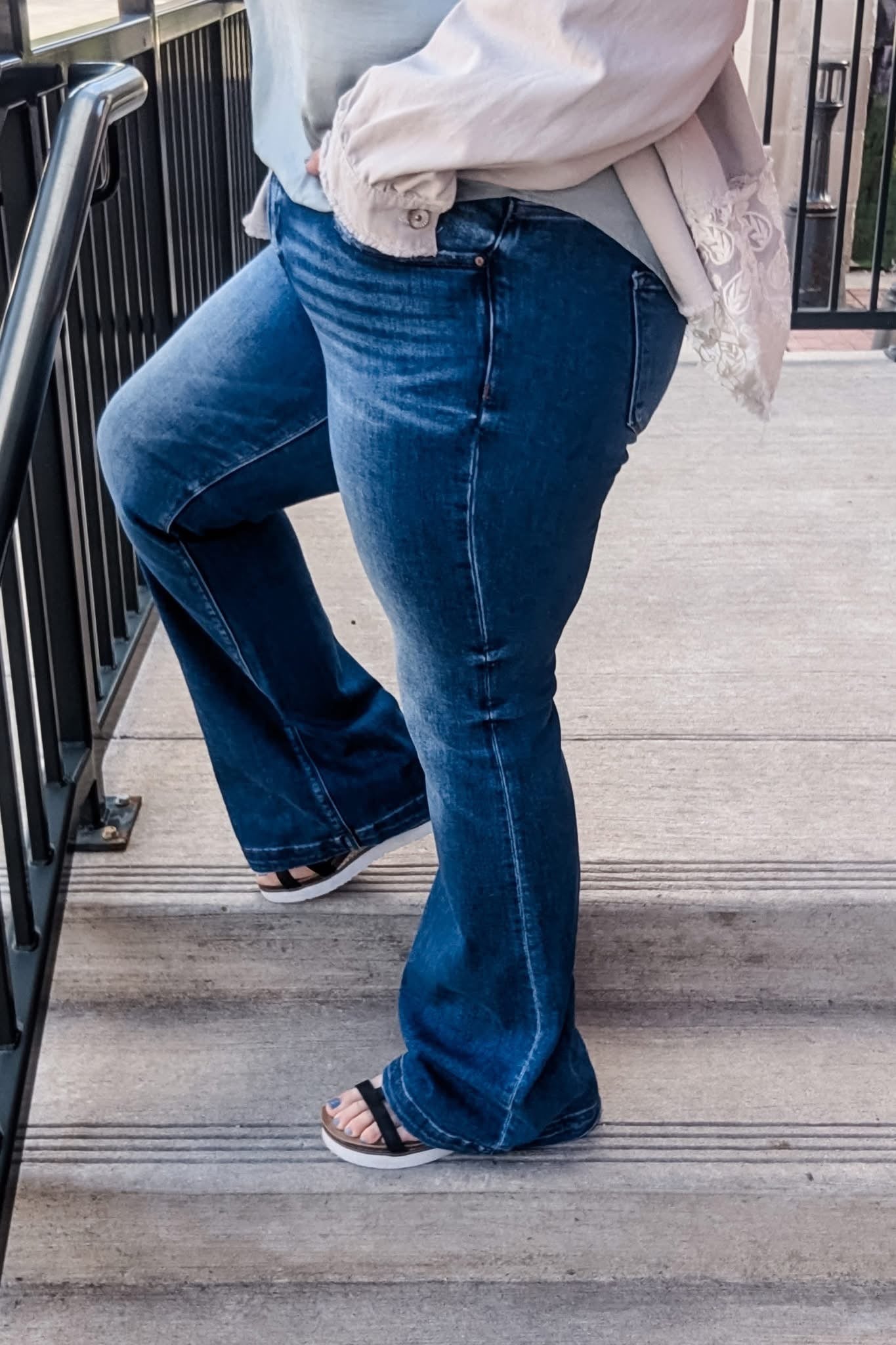 You Hold The Key Trouser Flare