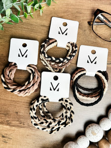 Hair Tie Bracelet Sets - Neutral Ropes