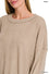 Ash Mocha - Soft Ribbed Top