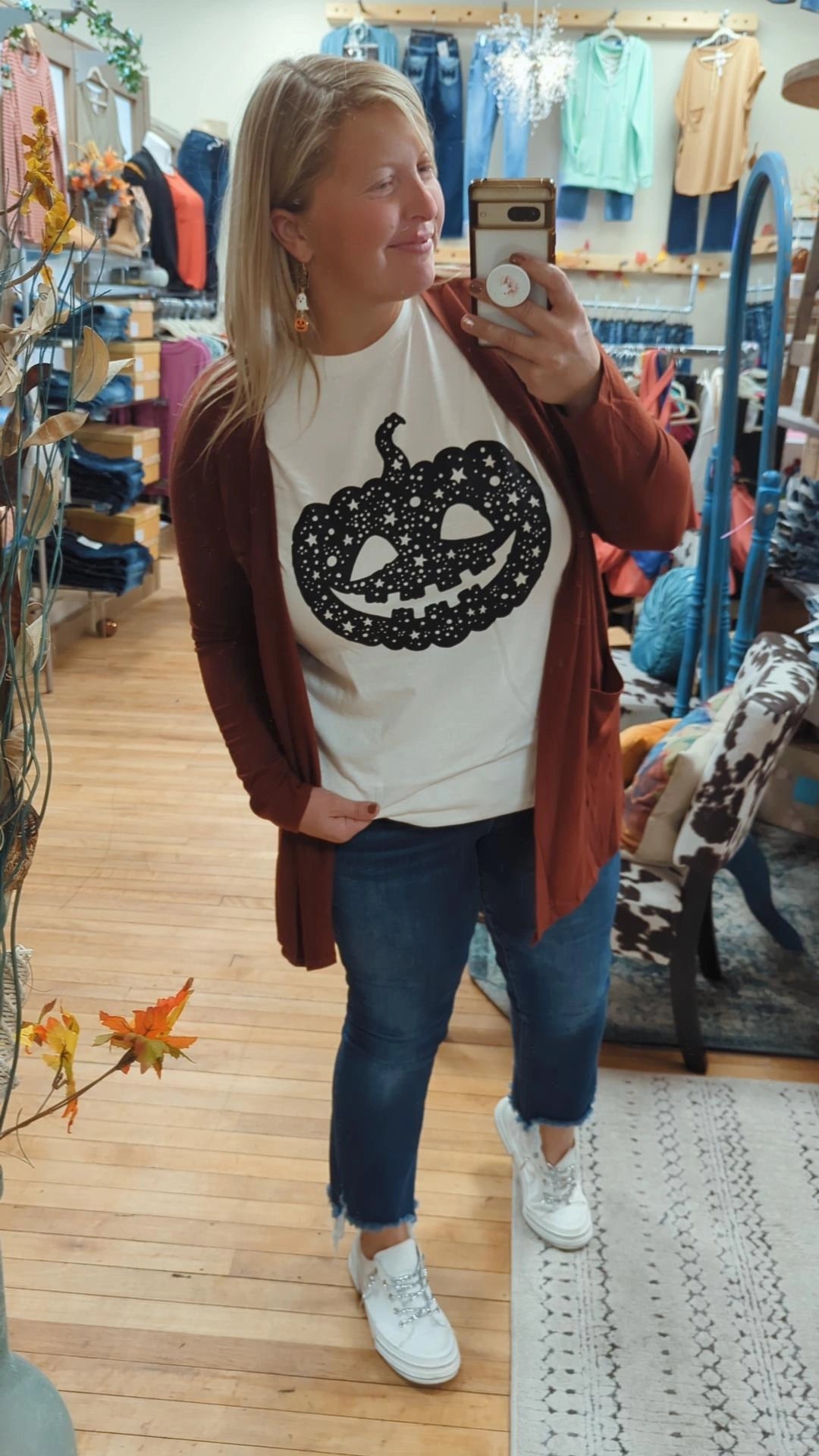 Light Me Up Pumpkin Tee