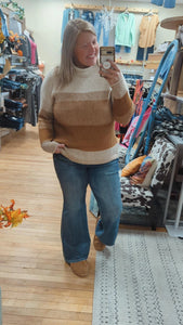 Snuggle Me Up Sweater - Camel