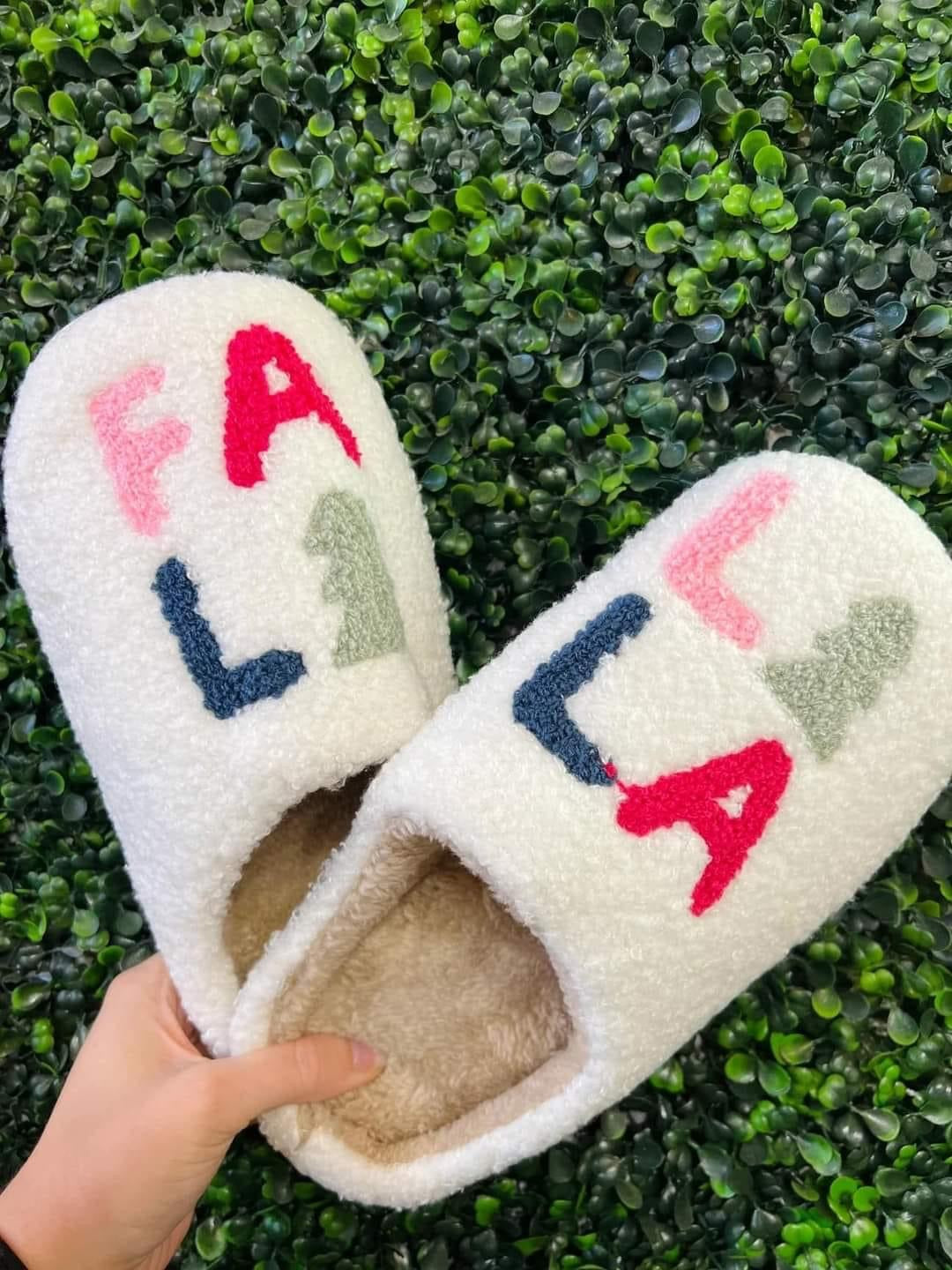 Fa La La Slippers