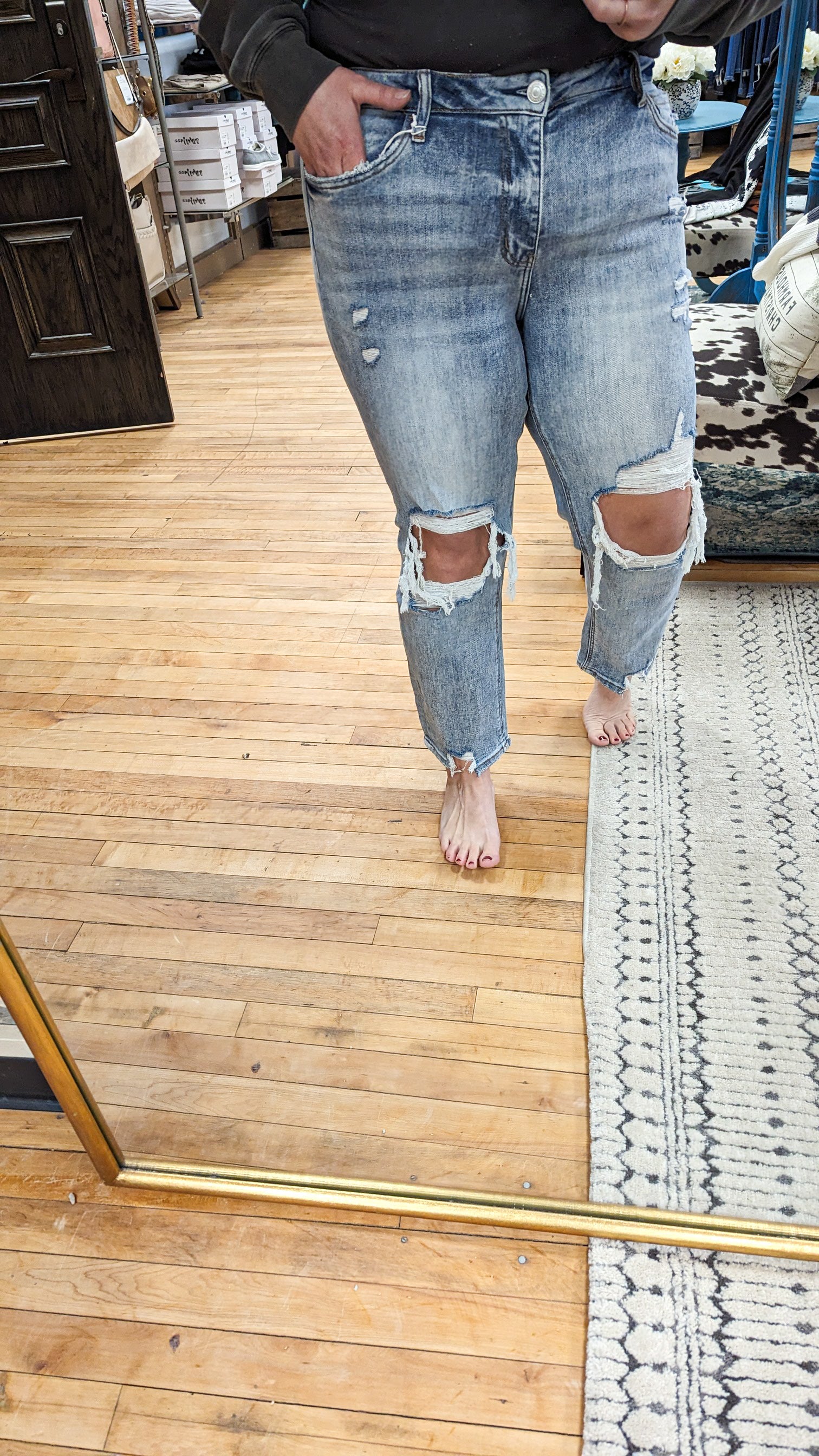 Dreaming of Distressed Jean