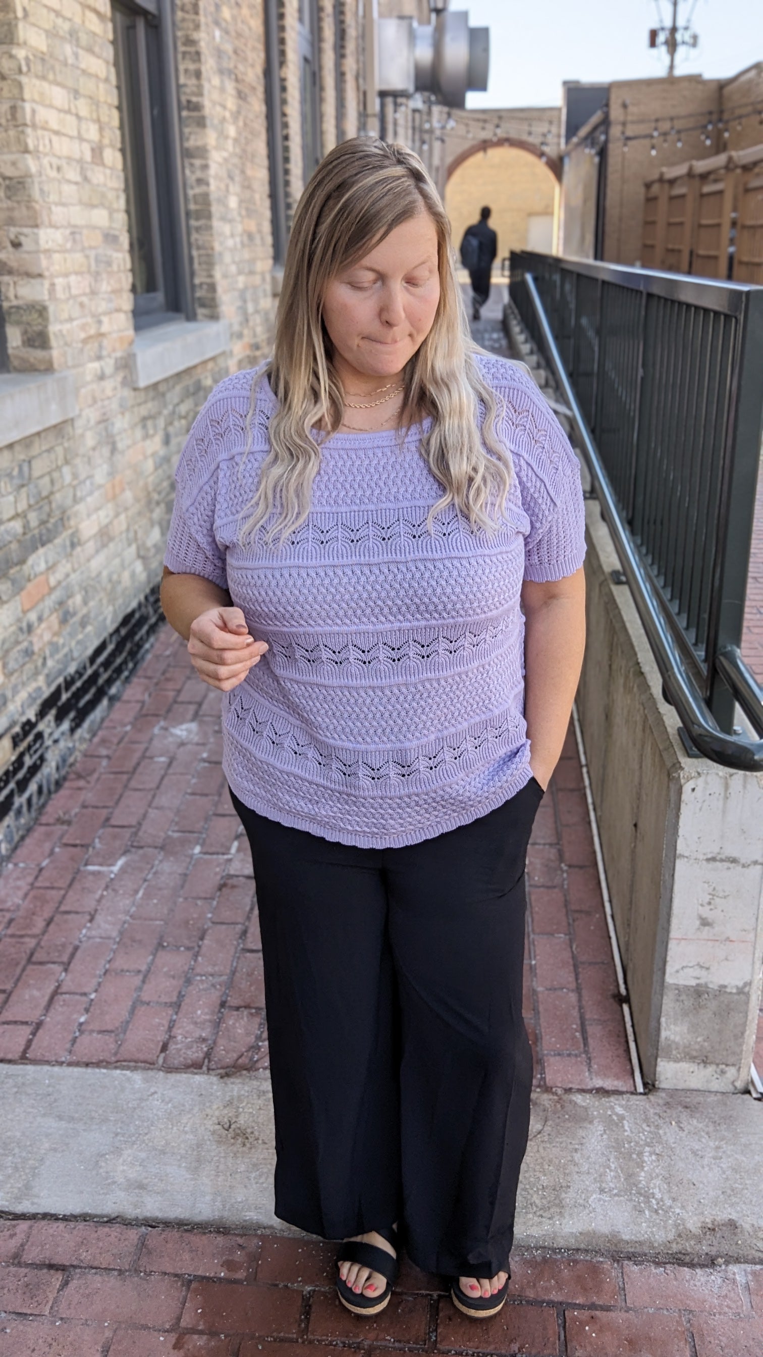 Sweet Lilac Sweater