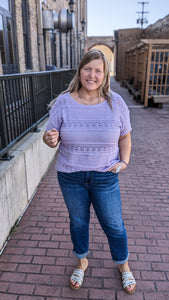 Sweet Lilac Sweater