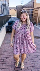 Subtle Charmer Babydoll Dress