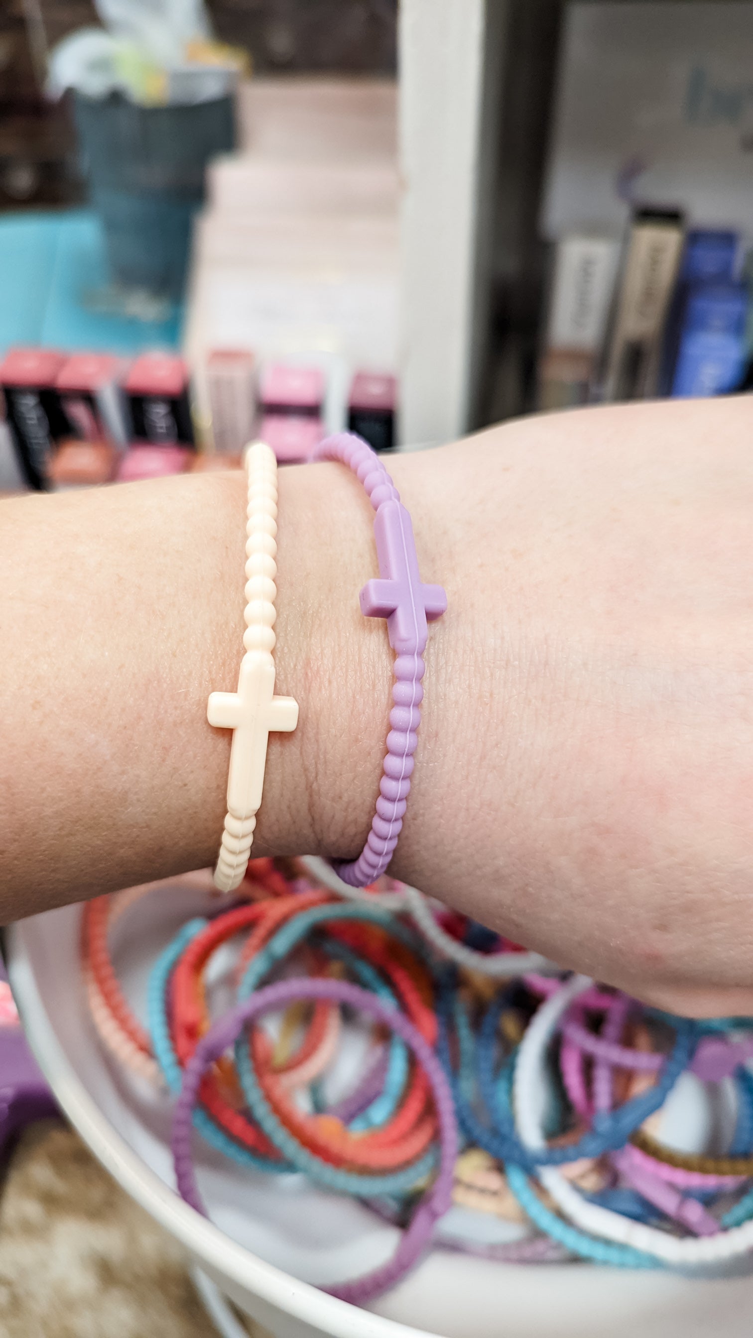 Viral Cross Stacker Bracelets