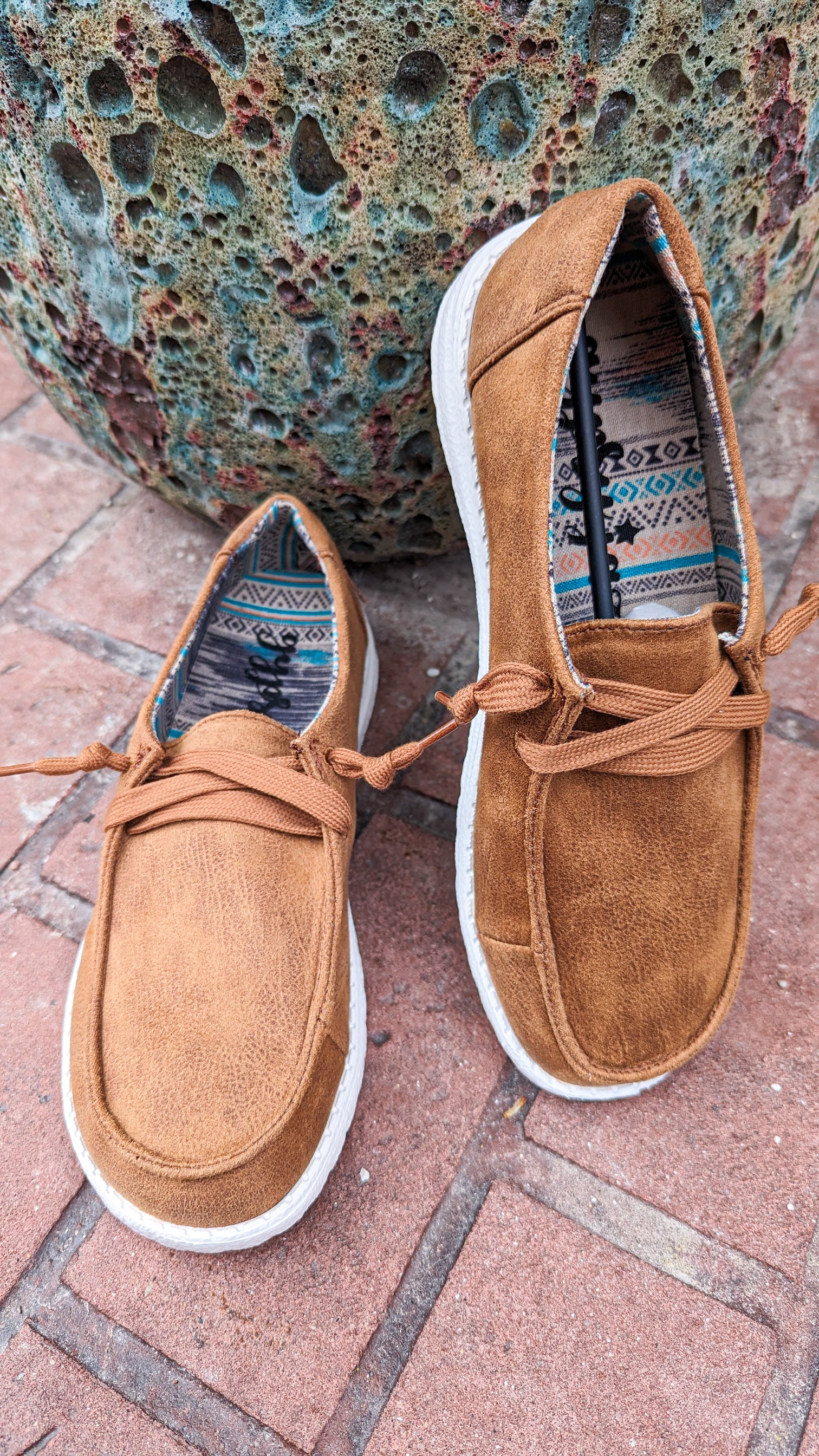 Candice Boat Shoe - Tan