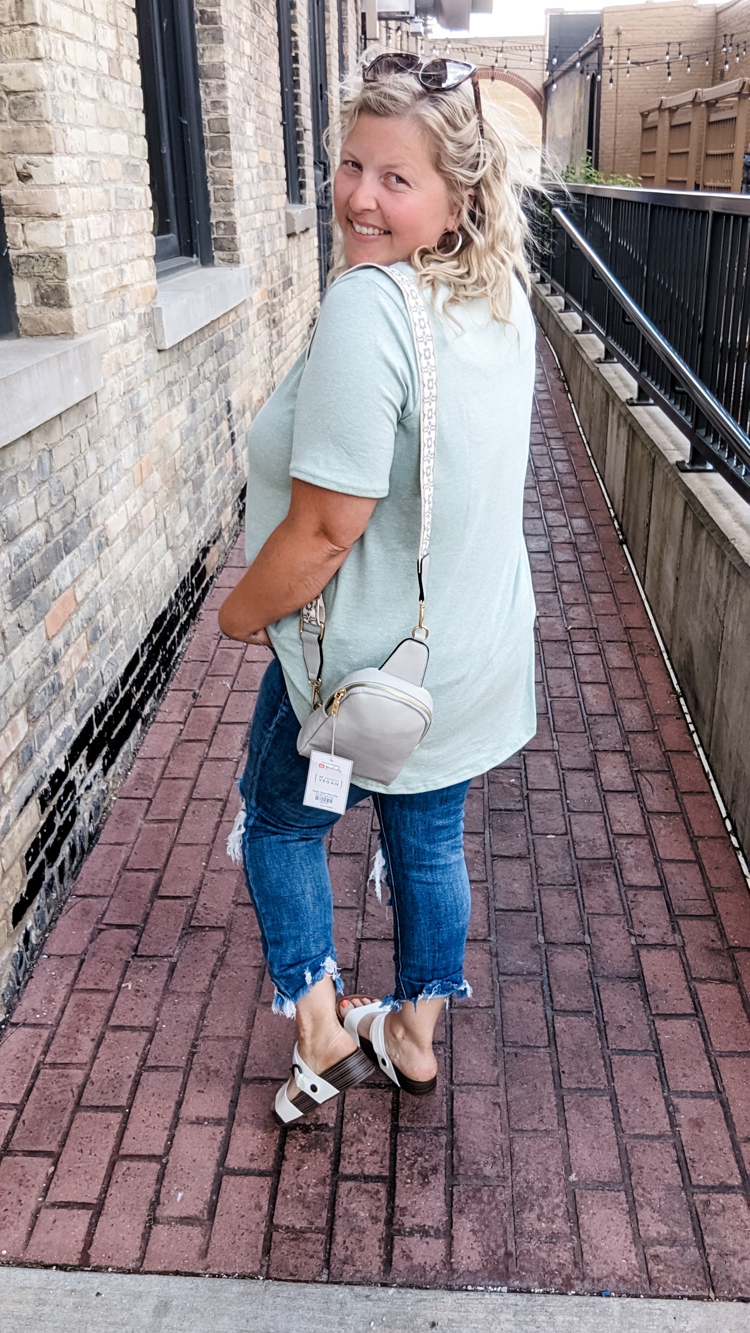 Mint Boyfriend Tee