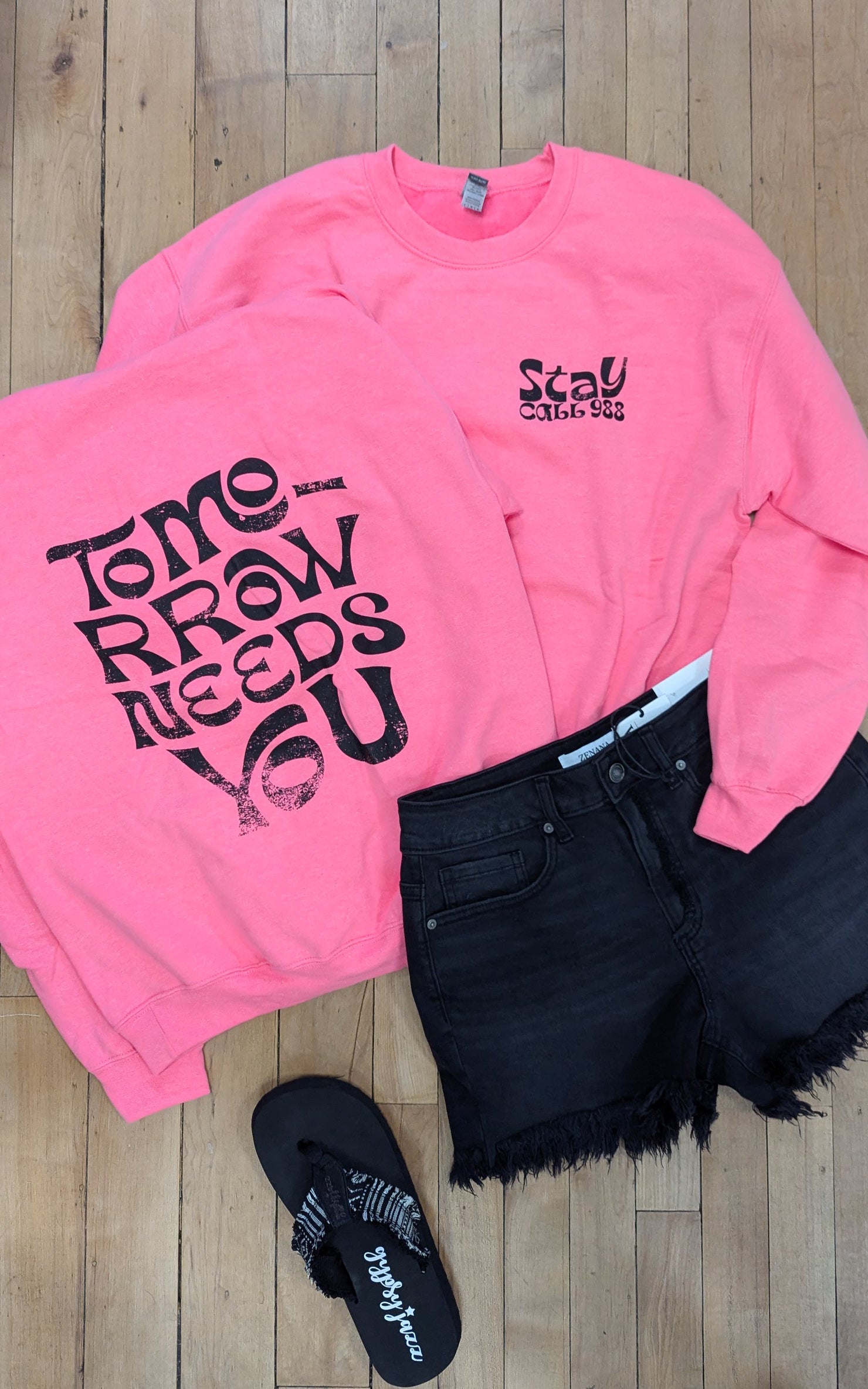 Stay, Tomorrow Needs You Sweatshirt