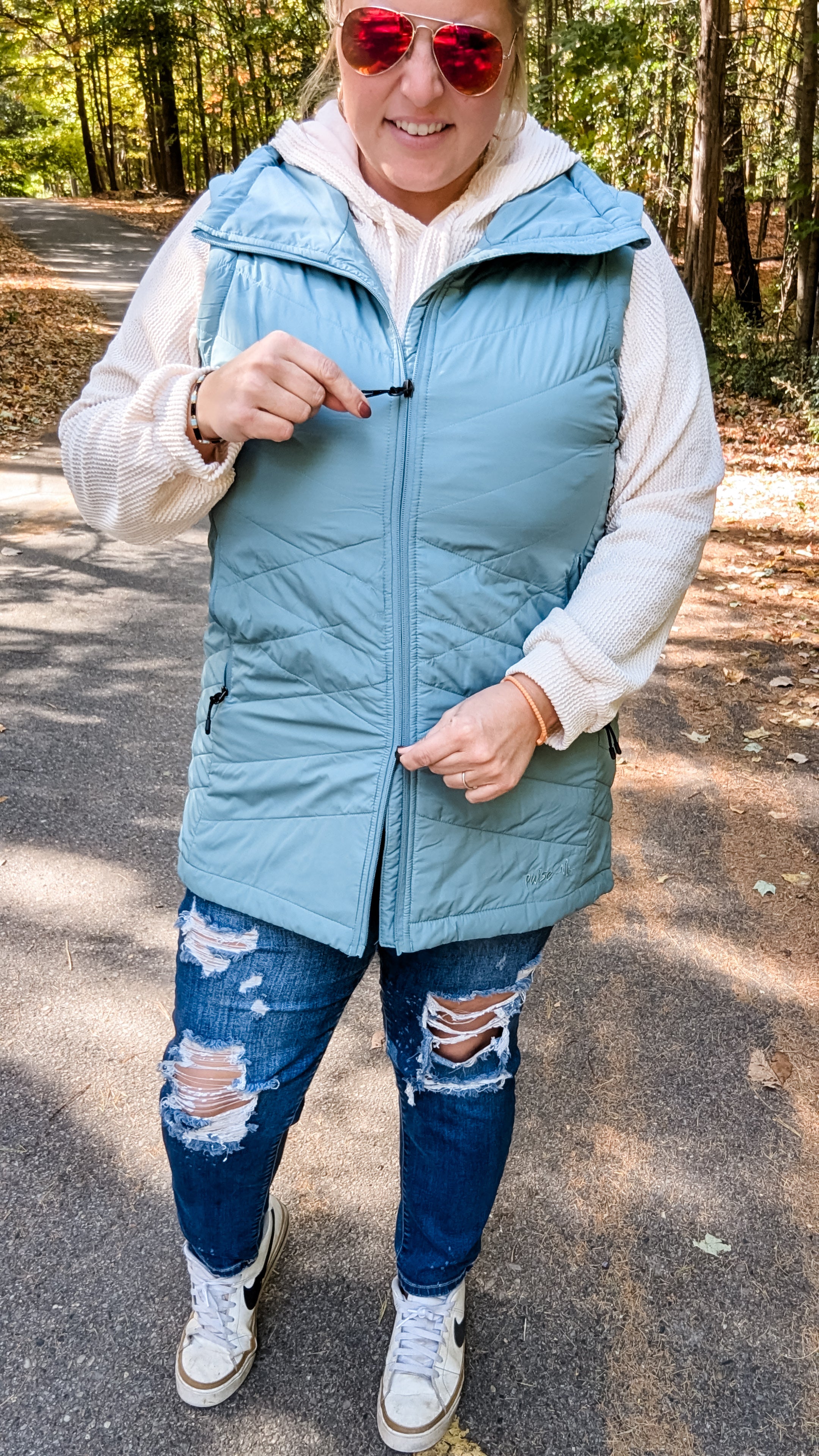 Cut the Chill Vest - Tranquil Teal