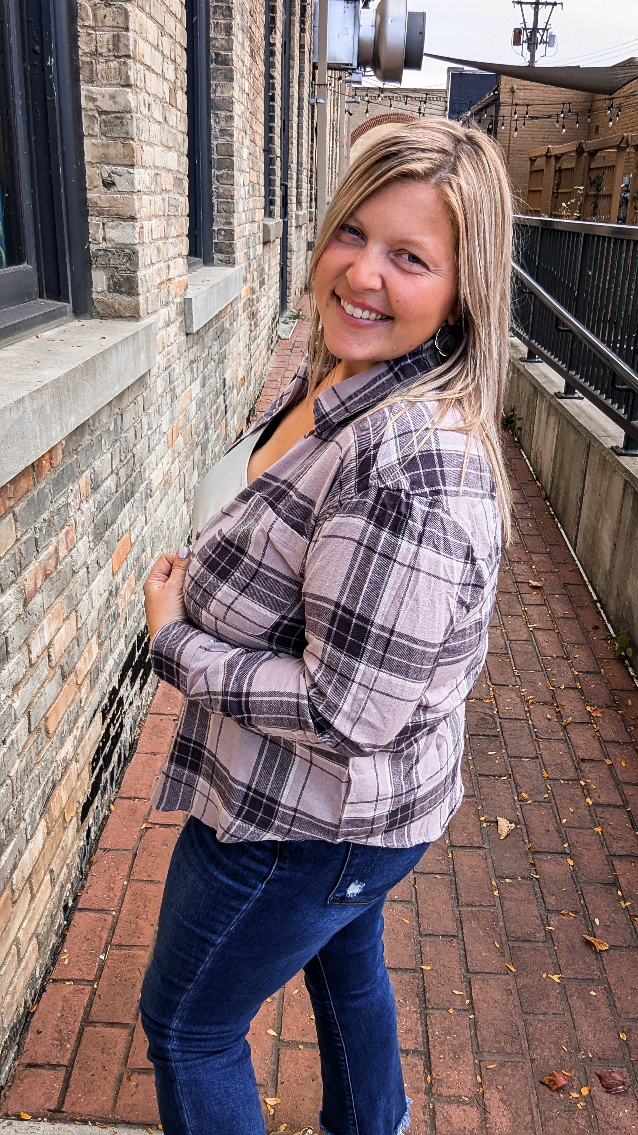 Purple & Plaid Flannel