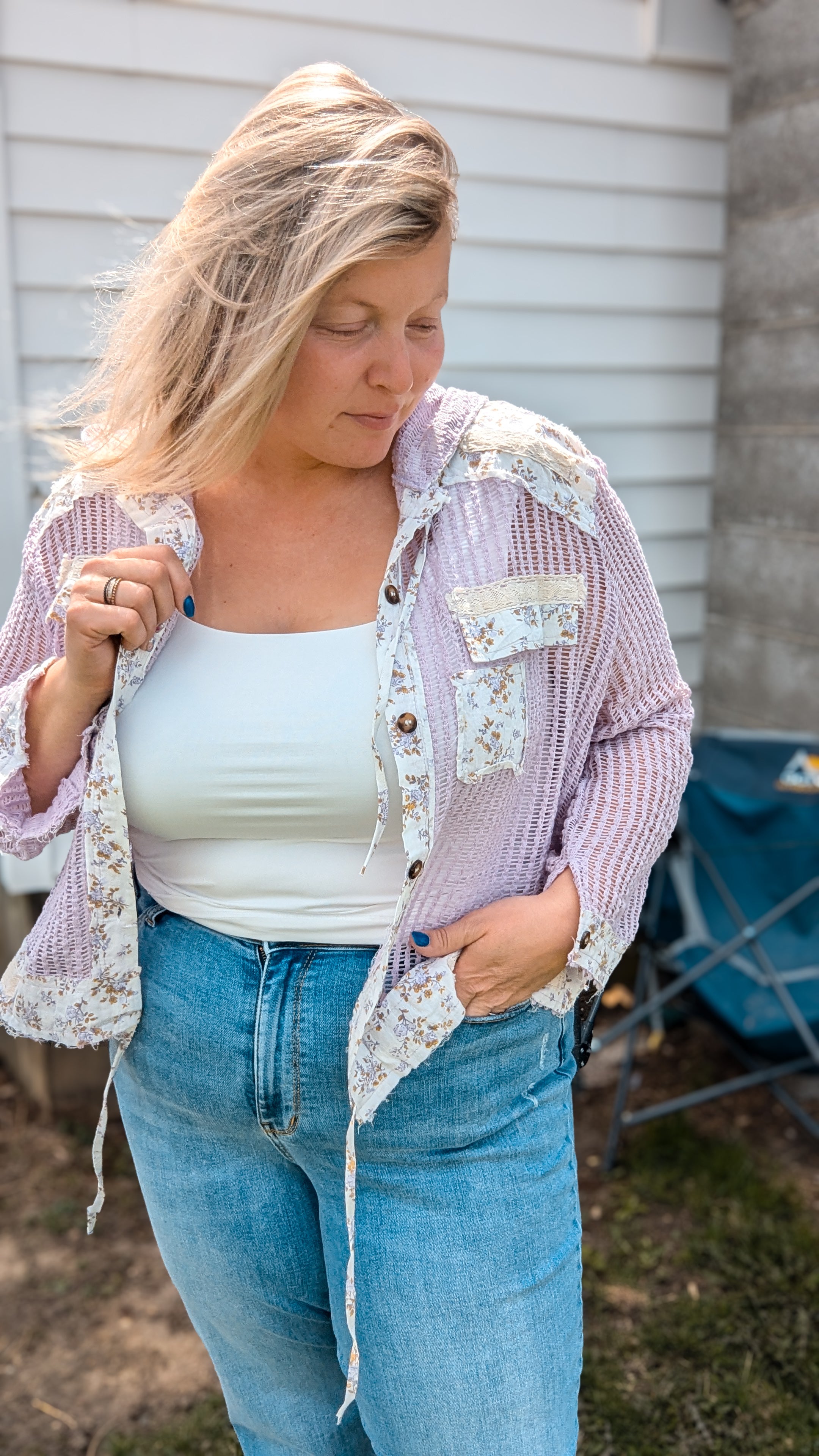 Fields of Lavender Jacket