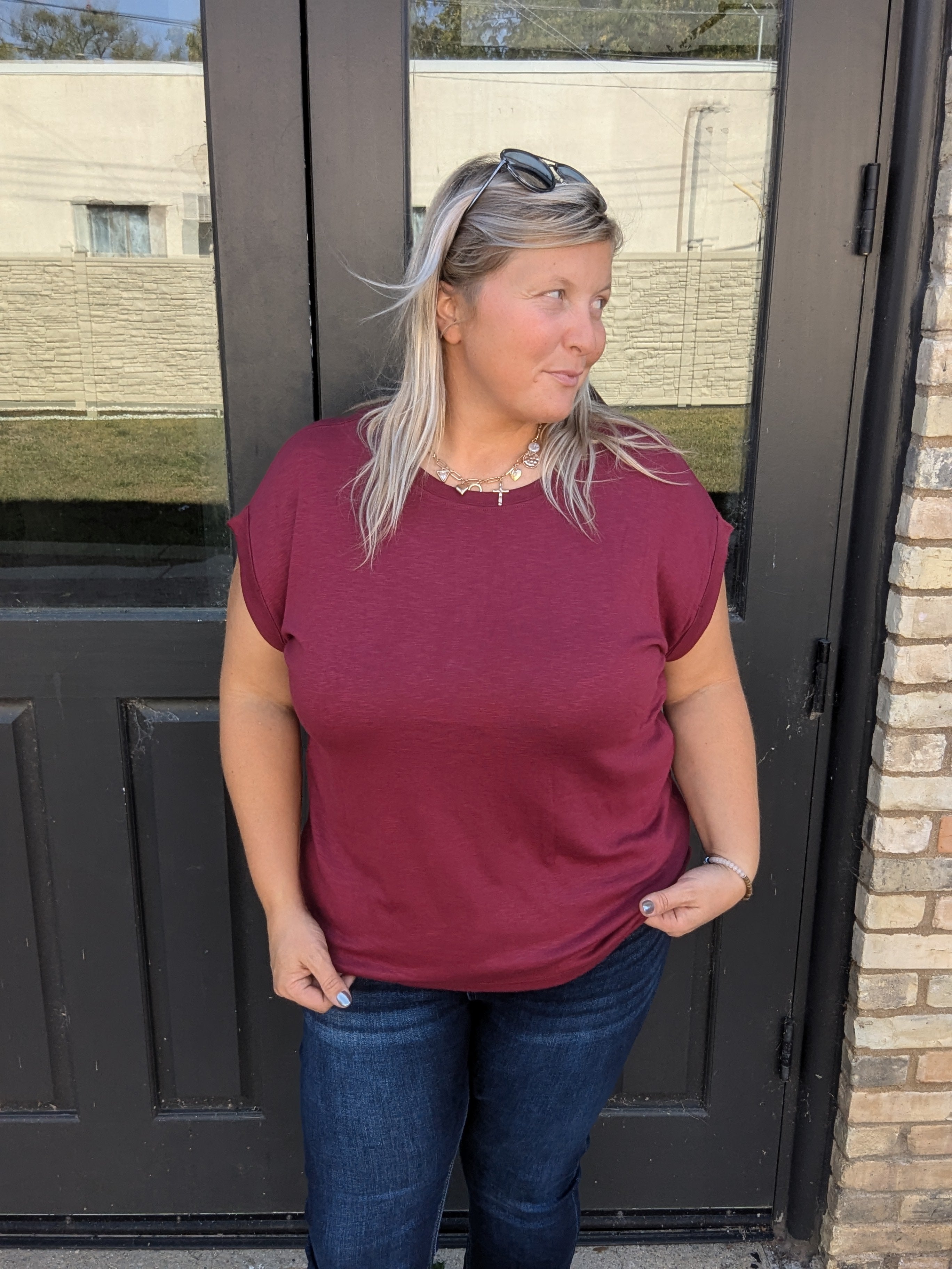 Fall - Totally Smitten SS Top