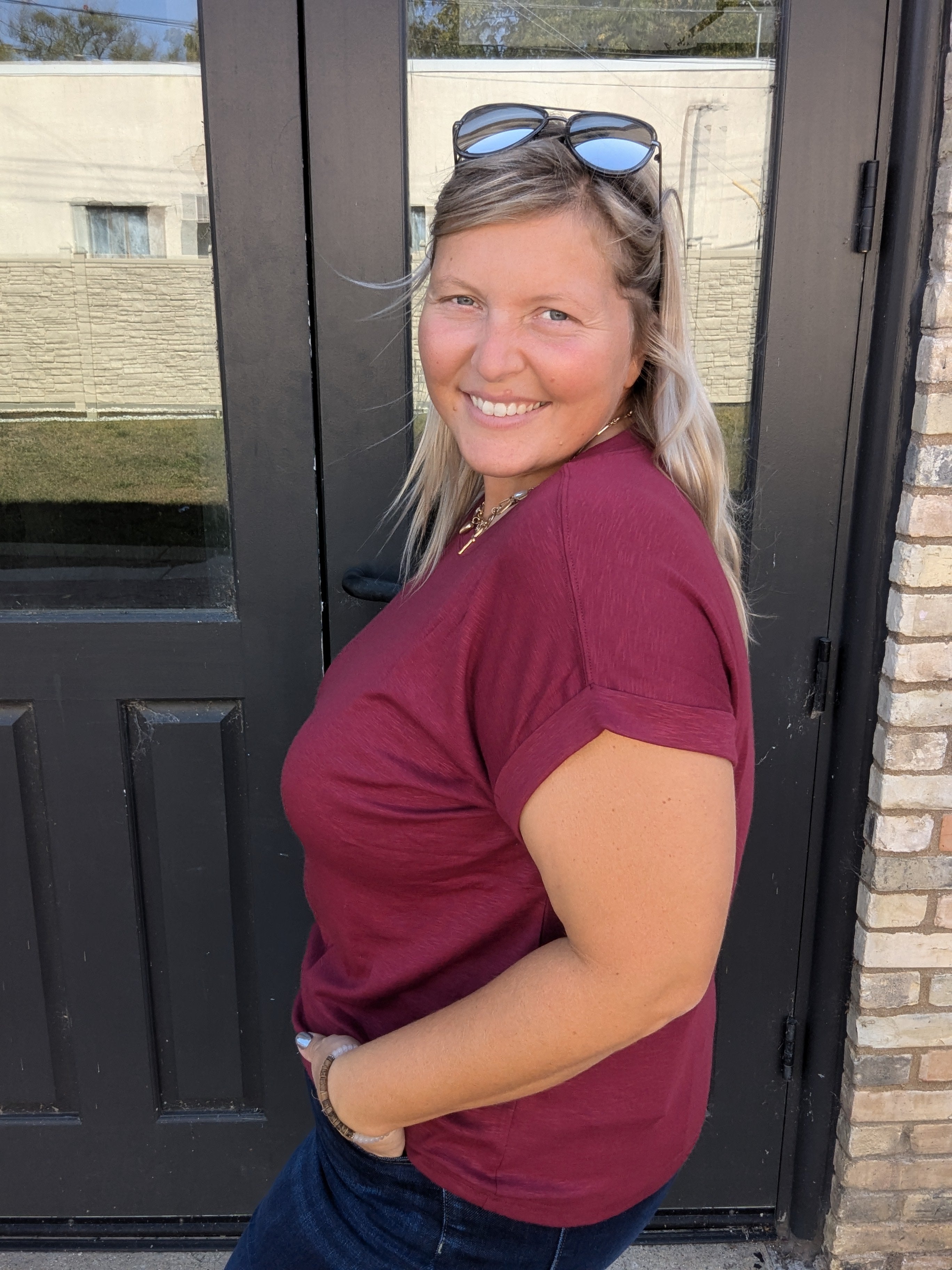 Fall - Totally Smitten SS Top