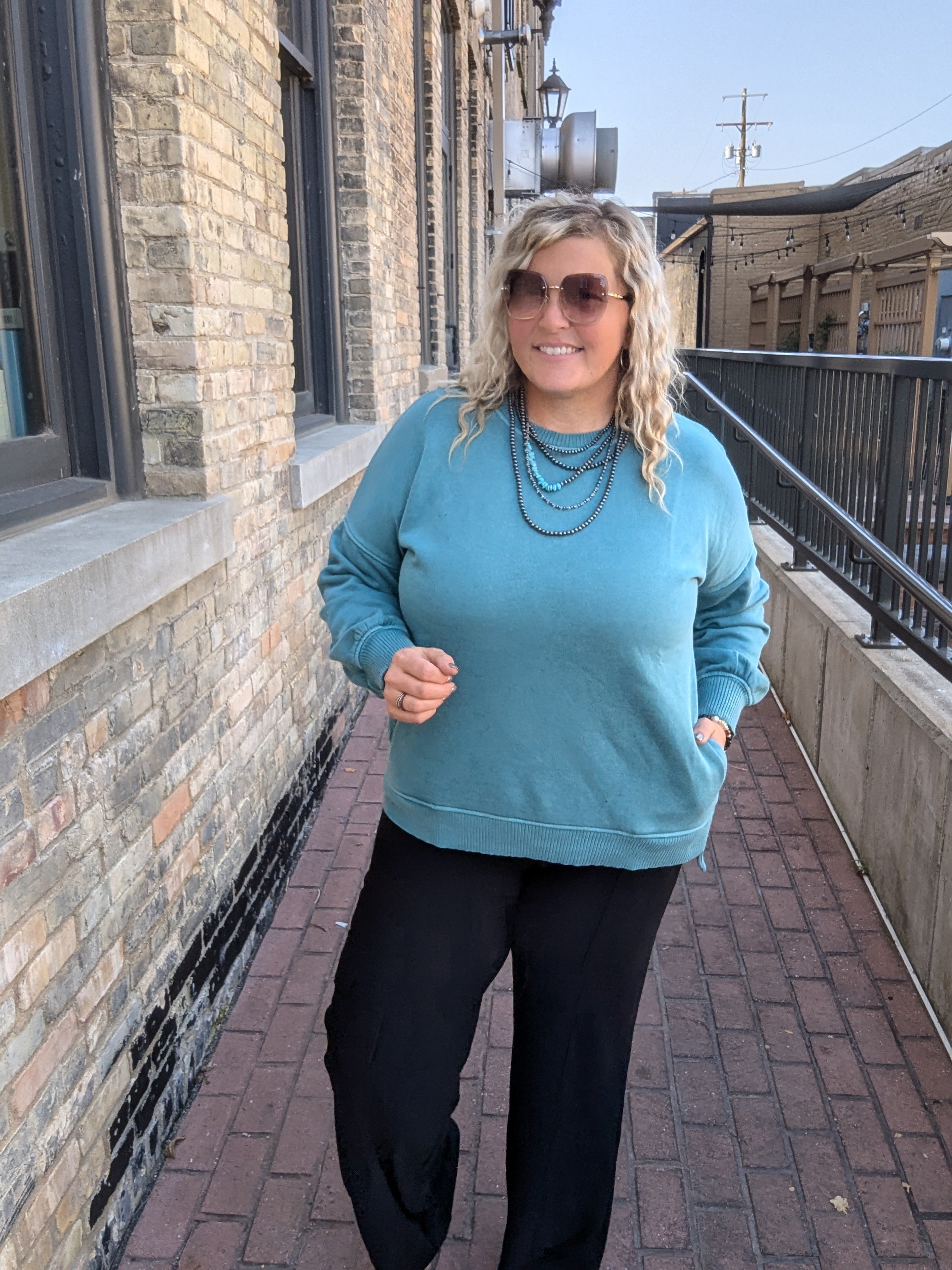 New - Perfect Pocketed Pullover