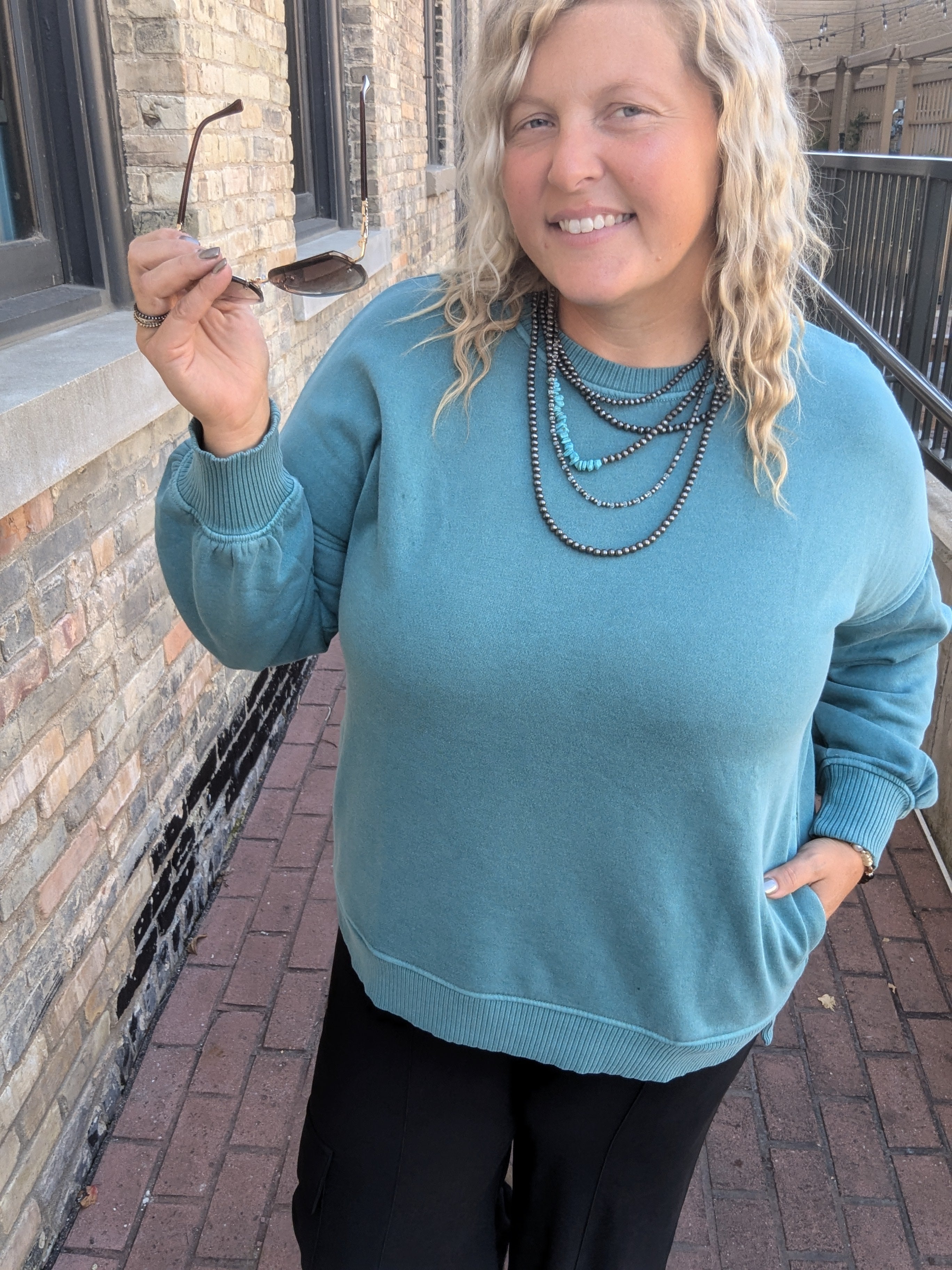 New - Perfect Pocketed Pullover