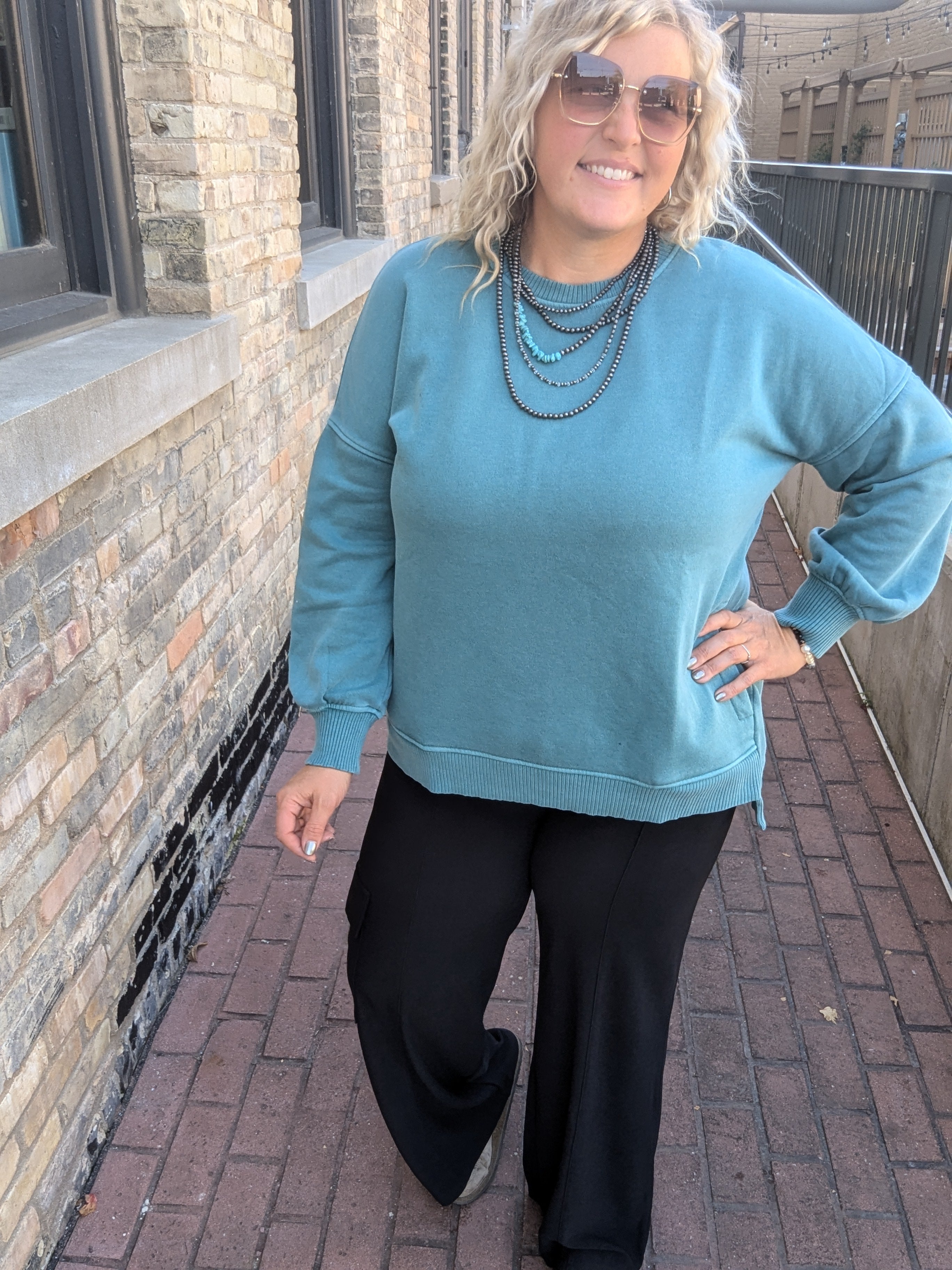 New - Perfect Pocketed Pullover