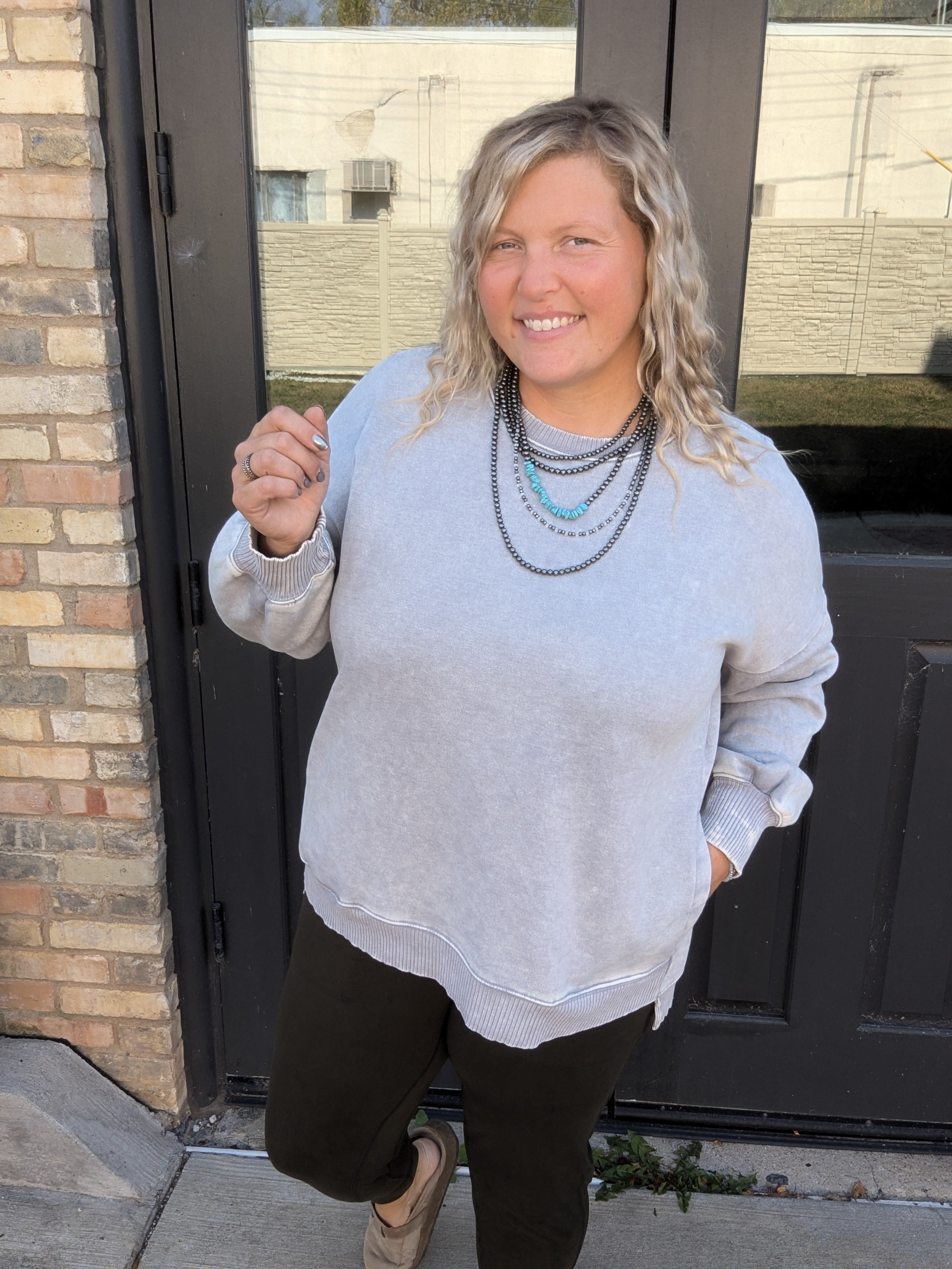 New - Perfect Pocketed Pullover