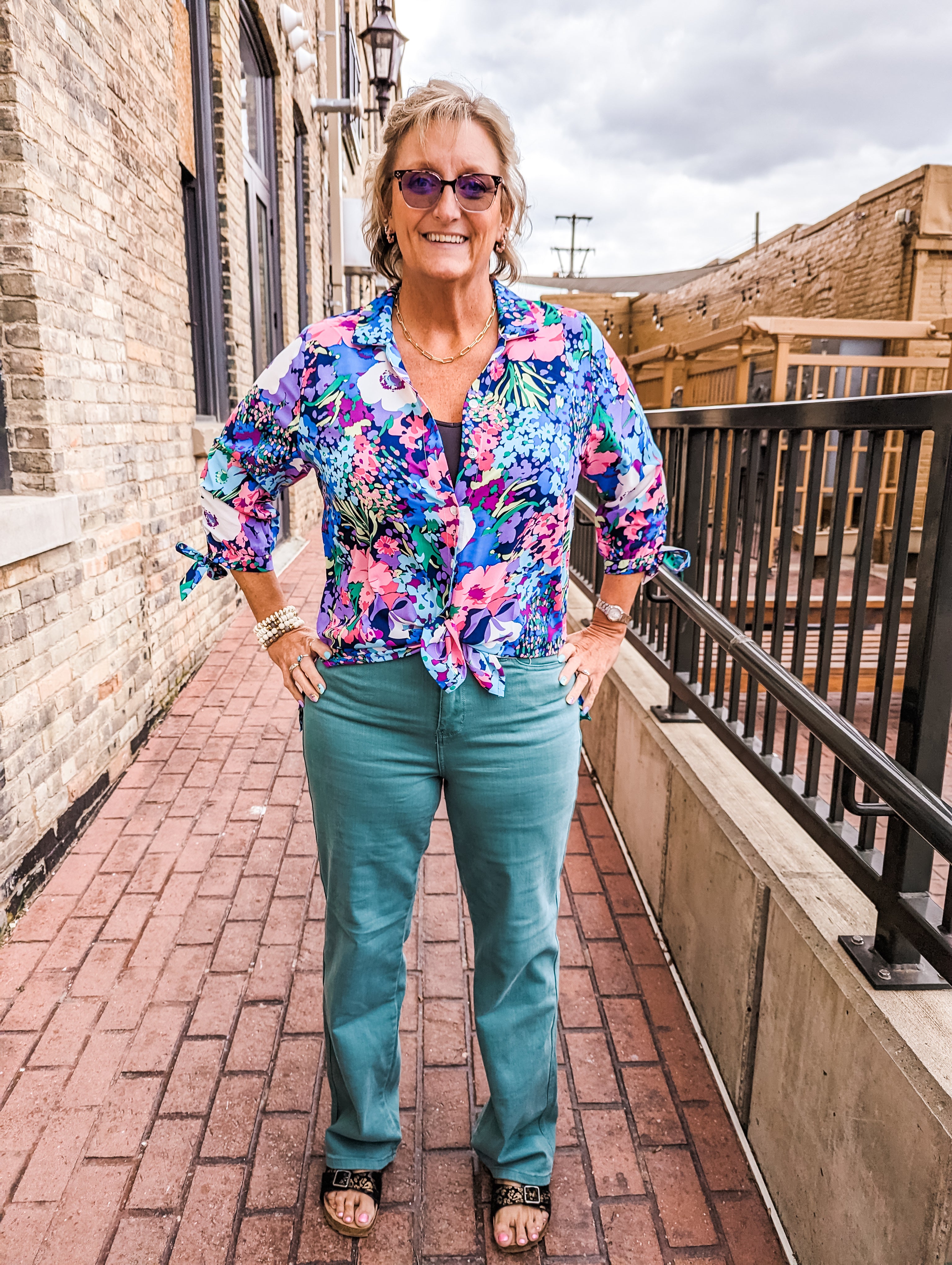 Boldly Me Button Up Blouse