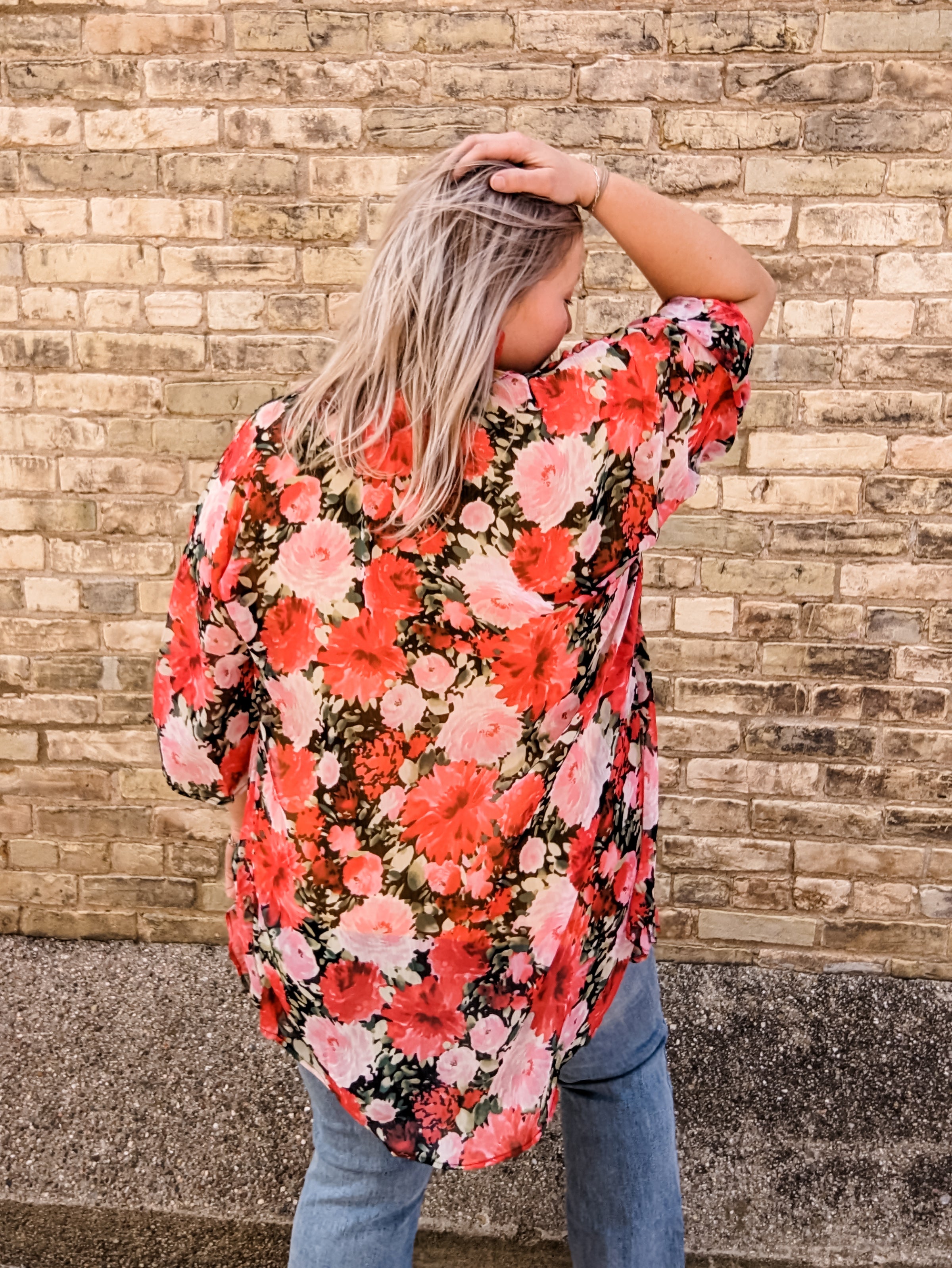 Brighten Things Up Kimono