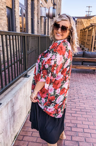 Brighten Things Up Kimono