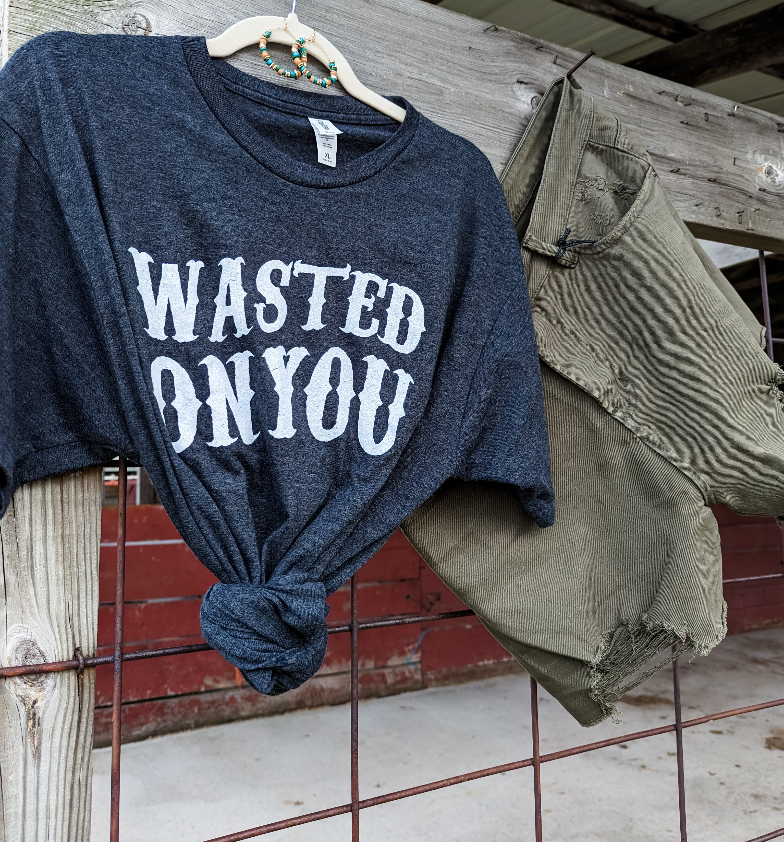 Flash Friday Wasted on You Tee