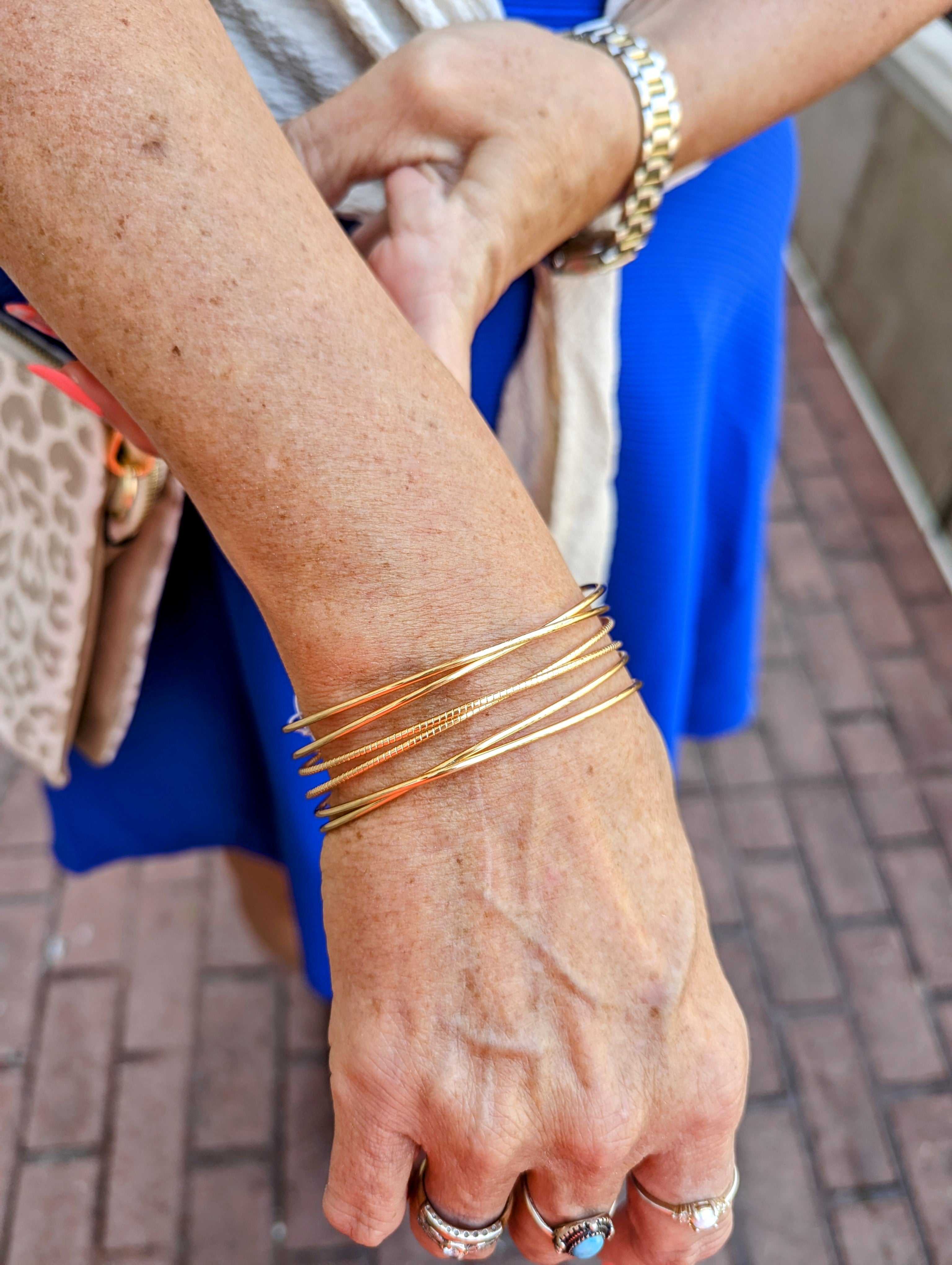 Gold Cuff Bracelet