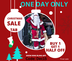 Christmas Sale Tab - Buy 1 get 1 50% off INFO