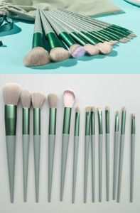 Makeup Brush Set - Sage