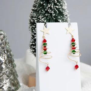 Wire Wrapped Tree Earring