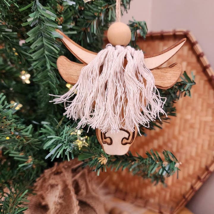 Highland Cow Ornament