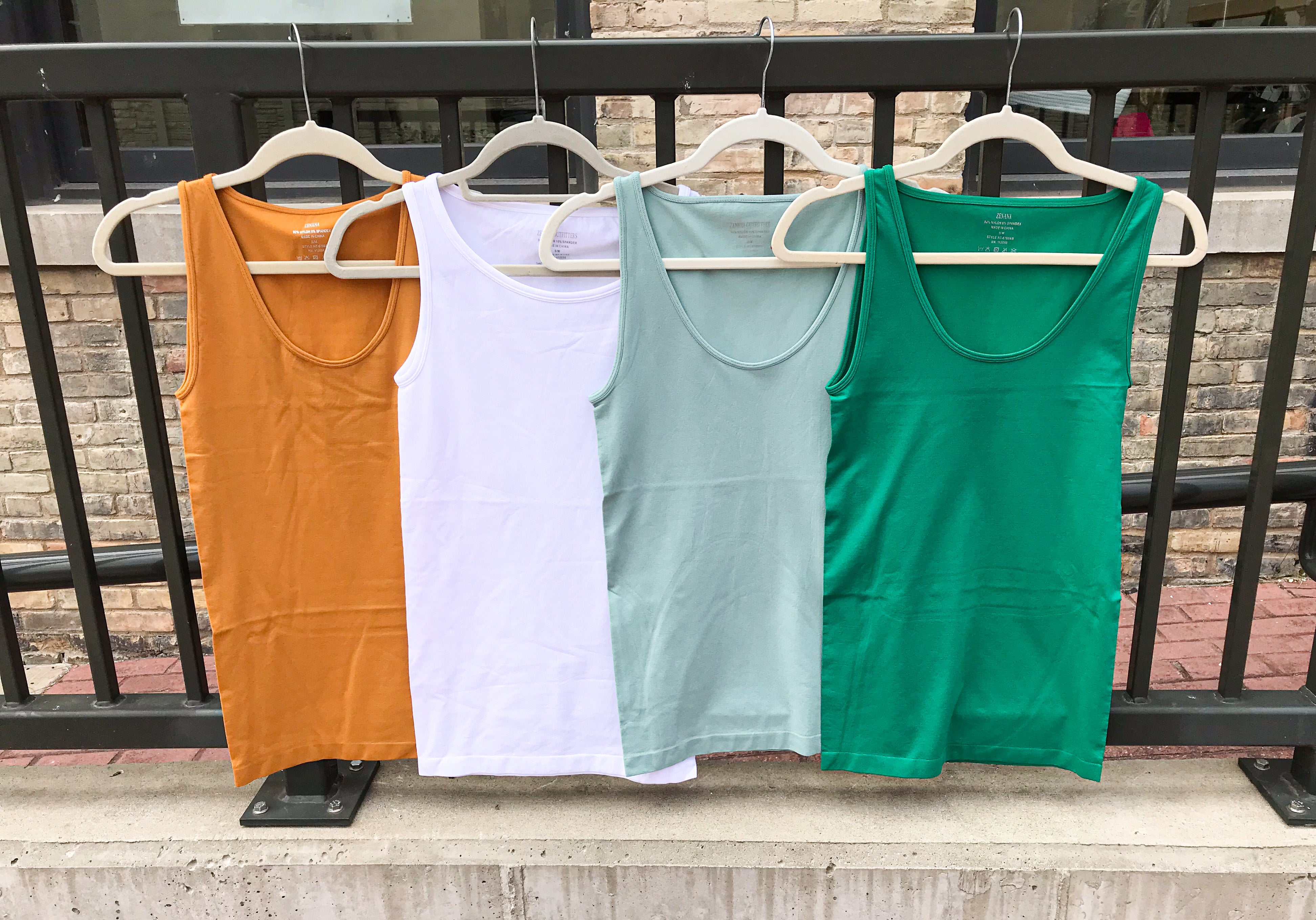 Round Neck Slimmer Tank - New Colors