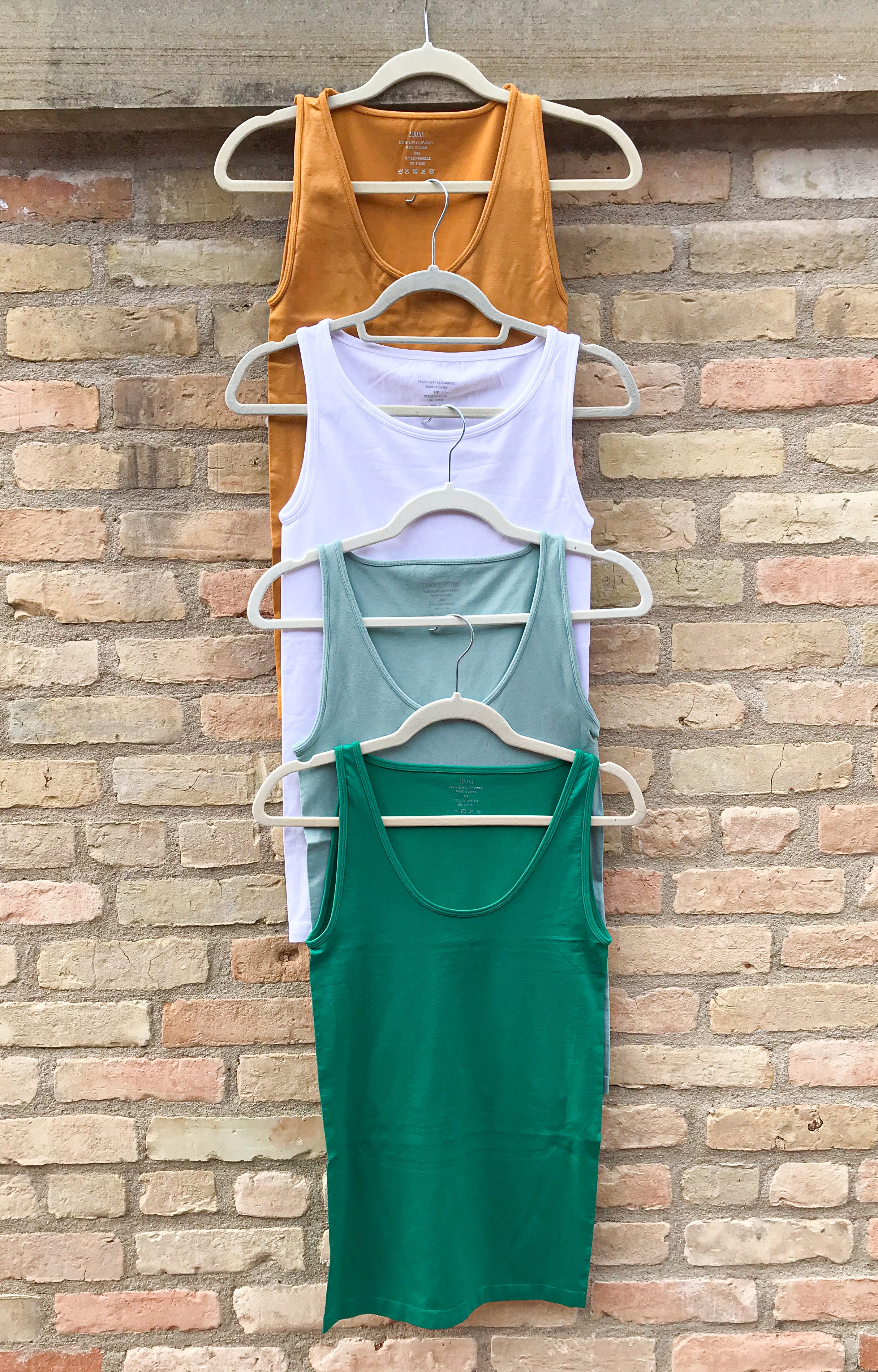 Round Neck Slimmer Tank - New Colors