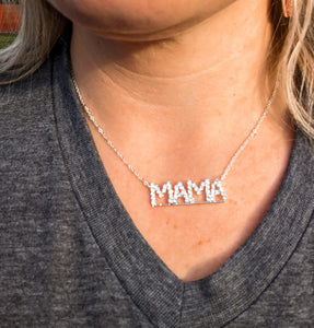 Make It Sparkle Mama Necklace