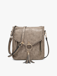 Layla Faux Suede Crossbody